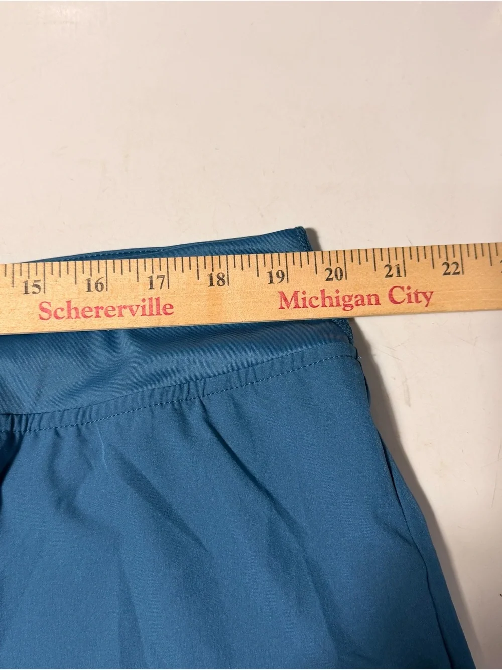 Crane Women’s XL Blue Athletic Skort Pull-On Elastic Waist Solid Short